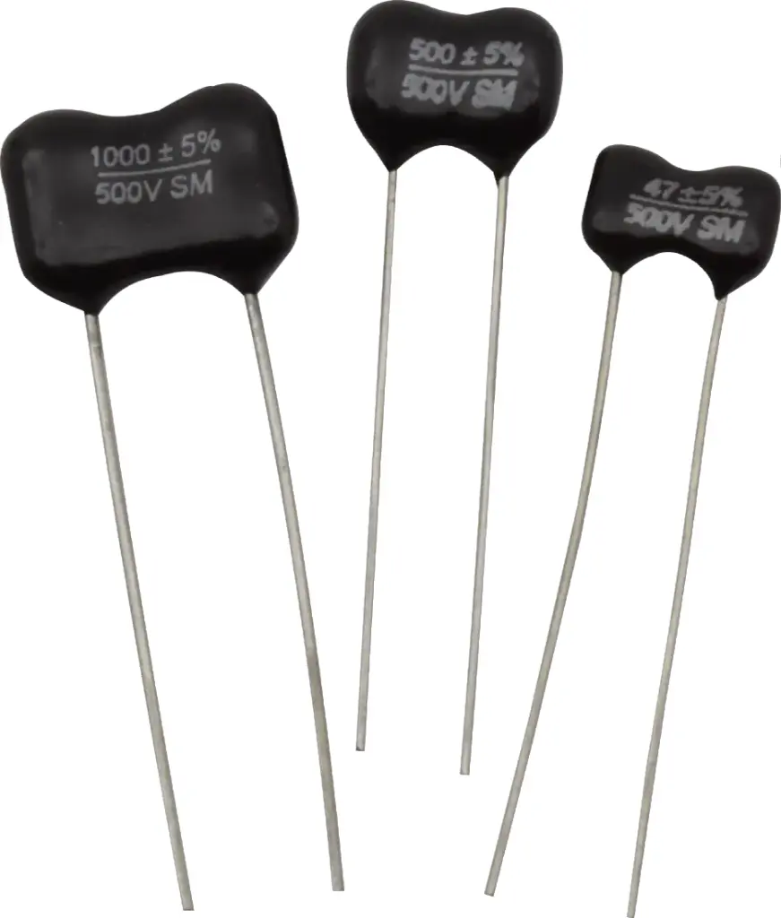 Capacitor - 500V, Silver Mica