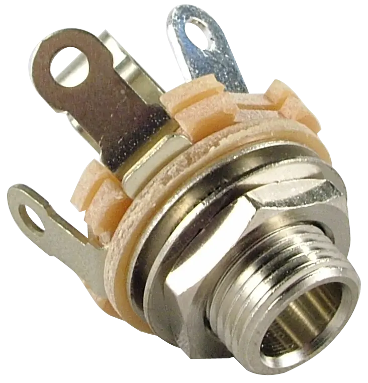 [SCSKT14M] Switchcraft 1/4" Mono Switched Socket