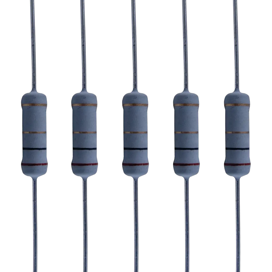 Resistors - 1 Watt, Metal Oxide, Power, 5% tolerance 5pk