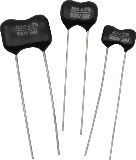Capacitor - 500V, Silver Mica