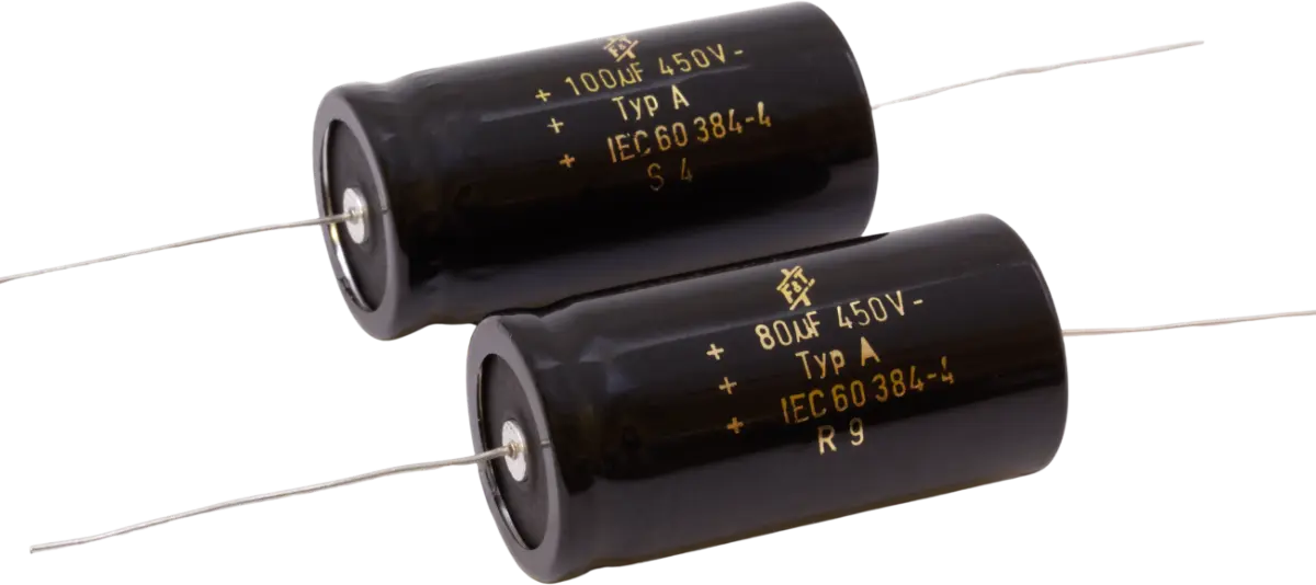 F&T 450V Axial Capacitors