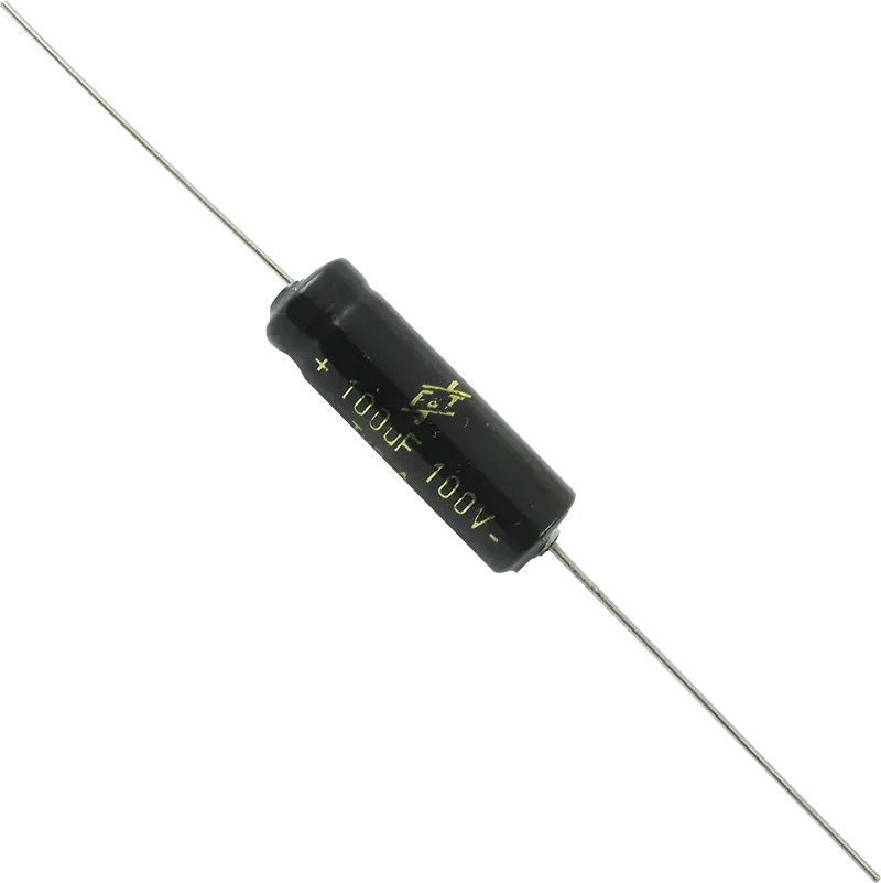[F&T100V100U] F&T 100uF 100VDC Axial