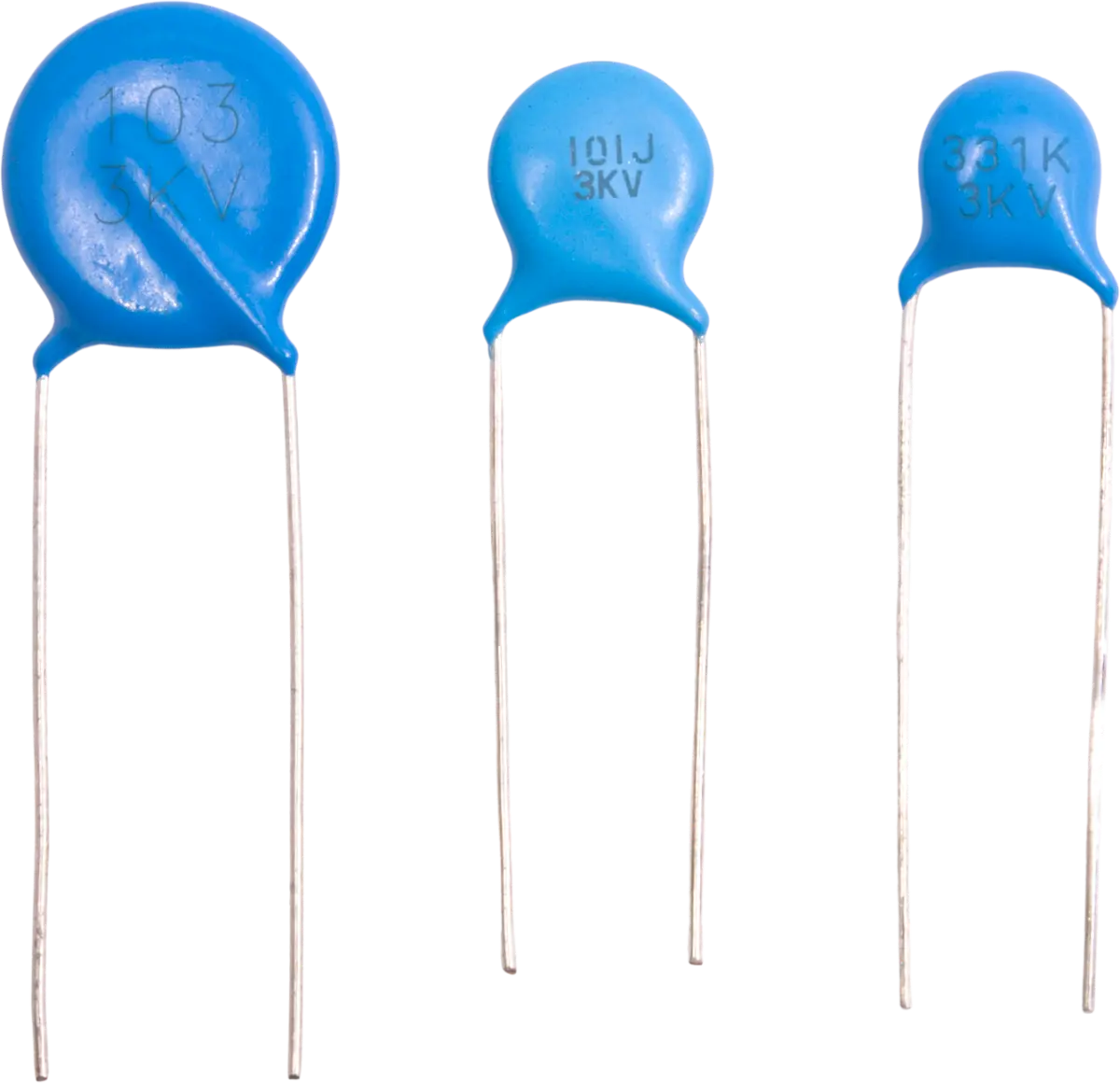 Ceramic Disc 3000v Radial Capacitor